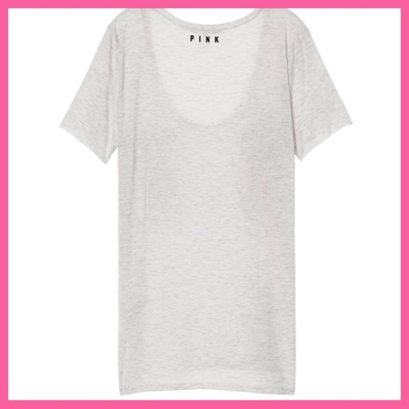 🍍•Victoria’s Secret PINK• Pineapple Scoopneck tee - Picture 4 of 4